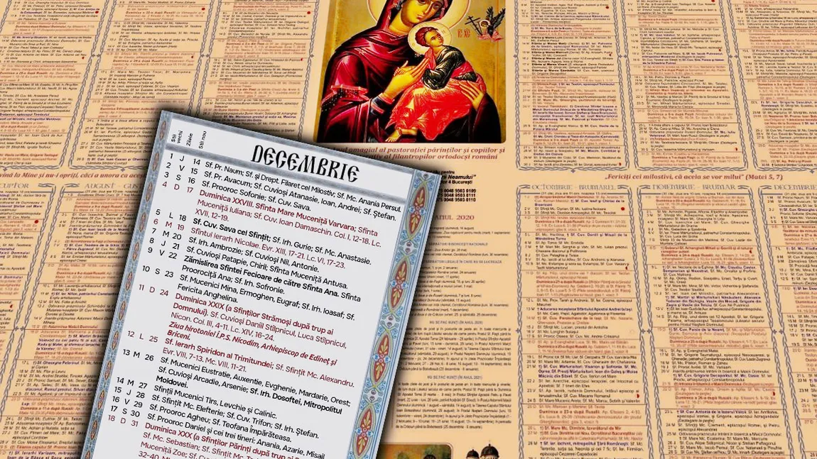 Calendar ortodox 2 decembrie 2025. Sfântul care a spus 