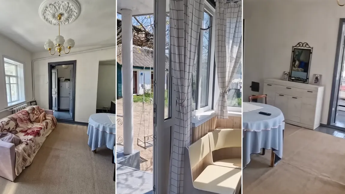 Tânăra care a renovat o casă veche de la sat cu doar 1.00 de dolari: „Nu este atât de veche, datează din anii 70”