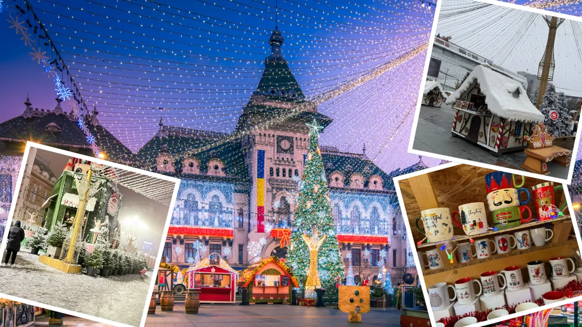 Târgul de Crăciun de la Craiova 2025 și-a deschis porțile: Șase piețe tematice, spectacole și mii de lumini pentru a aduce spiritul sărbătorilor în inimile românilor