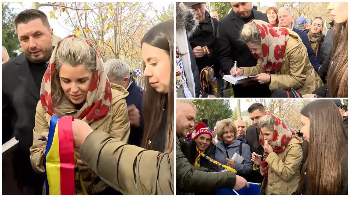 Cristela le-a mulțumit printre lacrimi românilor care îl susțin pe Călin Georgescu: „Nu este vorba despre un om, este vorba despre țara noastră”