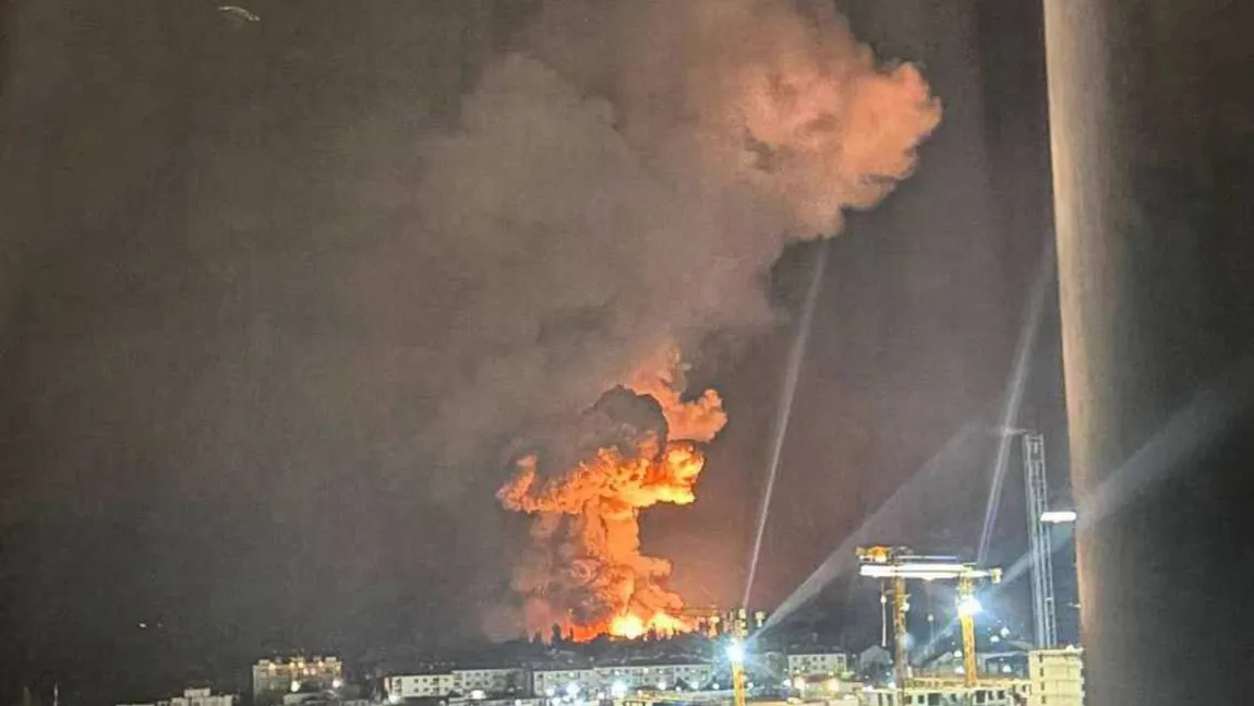 Atac cu drone ucrainene asupra unui important depozit de petrol din regiunea rusească Novorossiisk. Totodată, au fost avariate o navă și mai multe locuințe