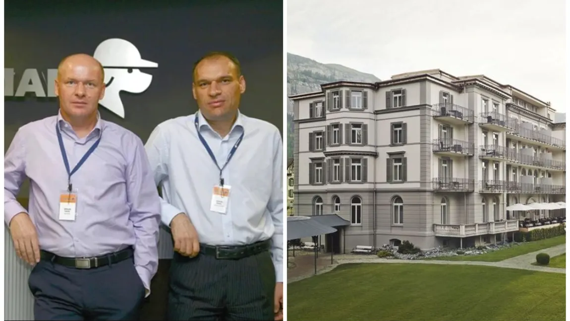 Frații Pavăl amână redeschiderea hotelului din Elveția. Complexul are aproape 150 de camere, 6 restaurante și baruri.
