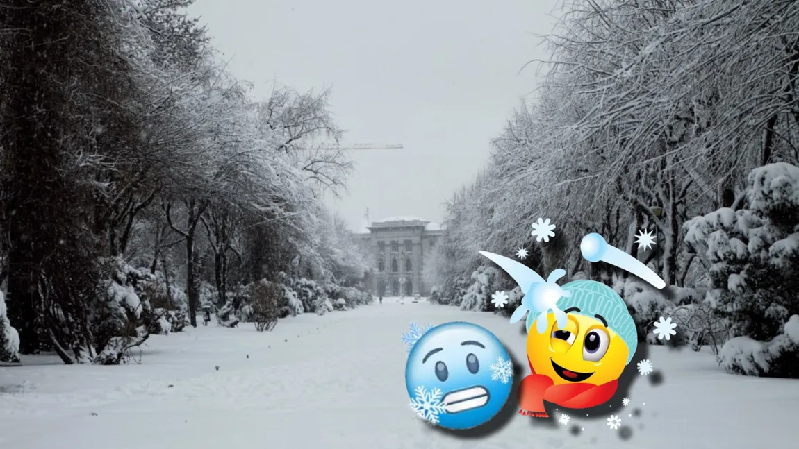 Luna decembrie aduce ninsori abundente în București! Prognoza emisă de meteorologii Accuweather