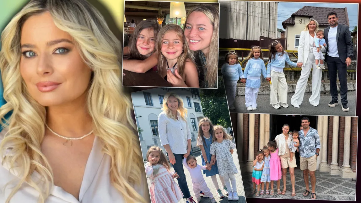 Lecția de viață oferită de Laura Cosoi celor patru fiice: „Oare mama și tata o să se despartă?”. Cum își educă actrița copiii