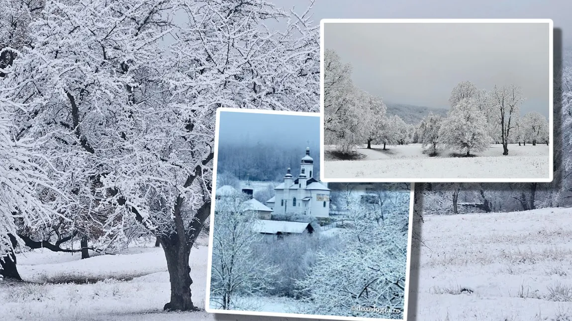 Prognoza meteo 20 noiembrie. Când scăpăm de ninsori. Se anunță maxime de până la 19 grade