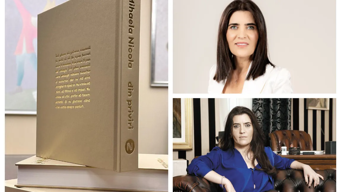 Din Priviri, un volum-manifest de outfluencer semnat de Mihaela Nicola: de la matematică, la geopolitică și amandine.