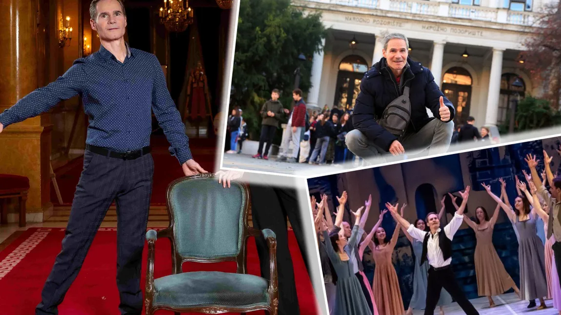 Din vestiarul teatrului din Cluj la Teatrul Național din Sarajevo! Povestea impresionantă a românului care a devenit prim-balerin în capitala Bosniei