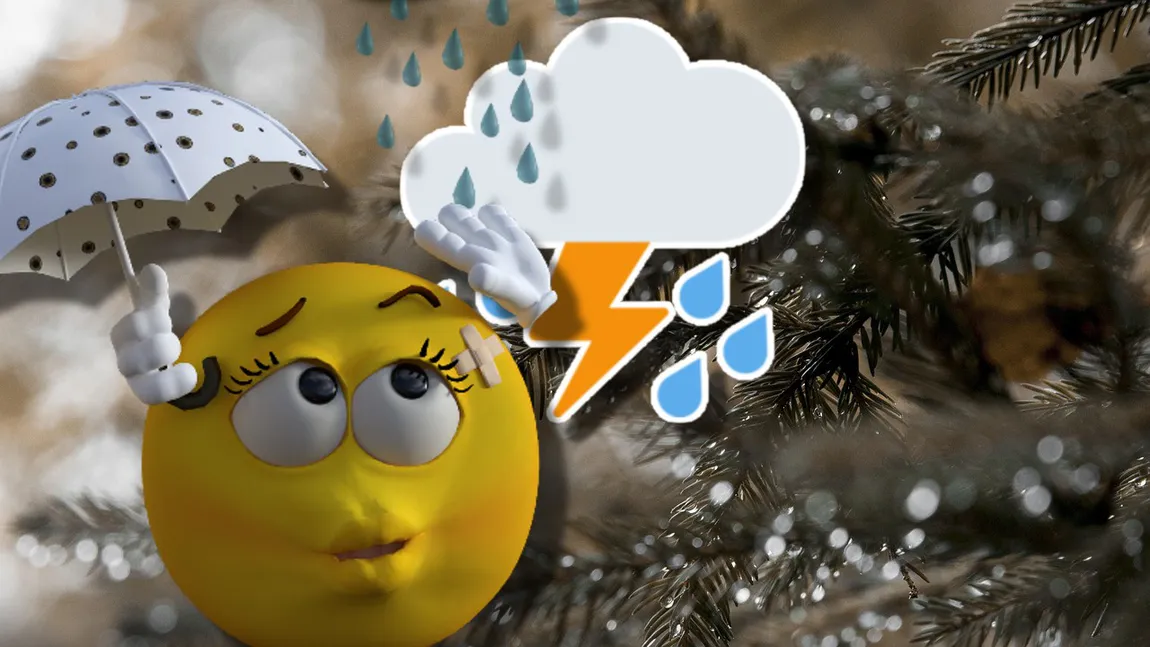 Prognoza meteo. Săptămâna începe cu ploi însoțite chiar de descărcări electrice, în mai multe zone. Câte grade vor fi în Capitală