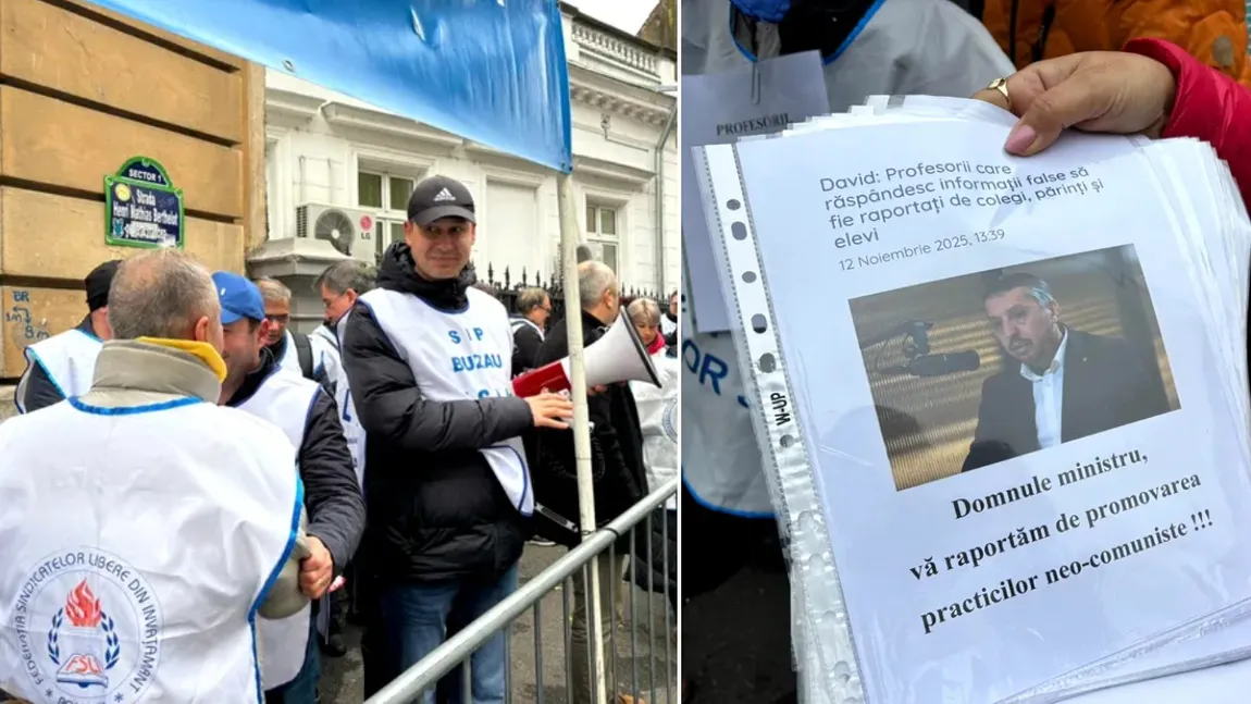 Profesorii amenință din nou cu greva generală! Proteste după declarațiile făcute de Nicușor Dan: „Domnul președinte are o restanță”