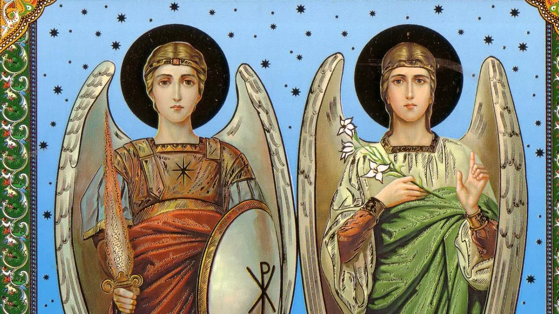 Numele sărbătorite de Sfinții Arhangheli Mihail și Gavril. Lucruri pe care nu le știai legate de origine și semnificație