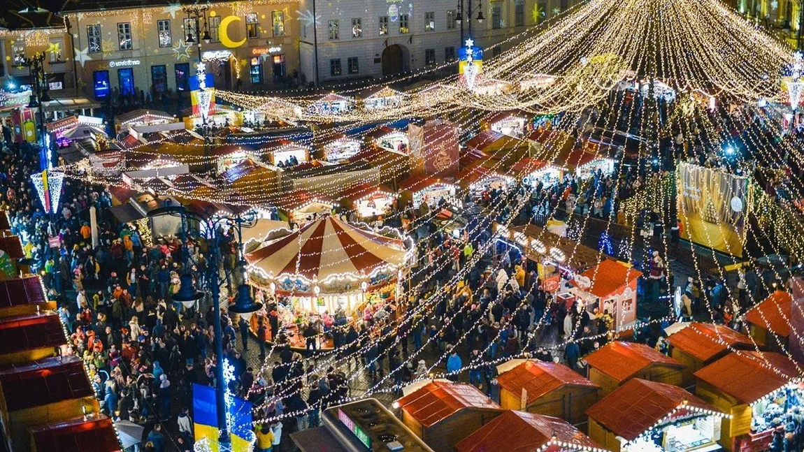 Cât trebuie să plătească o familie de români pentru o minivacanță de 1 Decembrie la Târgul de Crăciun de la Sibiu sau la cel din Craiova