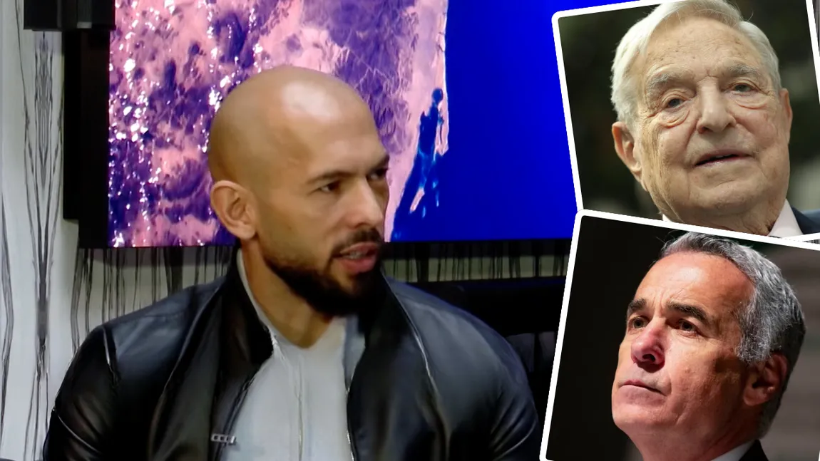 EXCLUSIV - Andrew Tate, interviu incendiar! Cum banii lui Soros și elitele globaliste cumpără tăcerea și distrug Europa: „Vor doar să te convingă că suntem cu toții la fel. Și nu contează dacă ești din România sau nu contează dacă ești din India. Sunteți toți la fel pentru că sunteți toți sclavi, pentru că toți plătiți taxe”