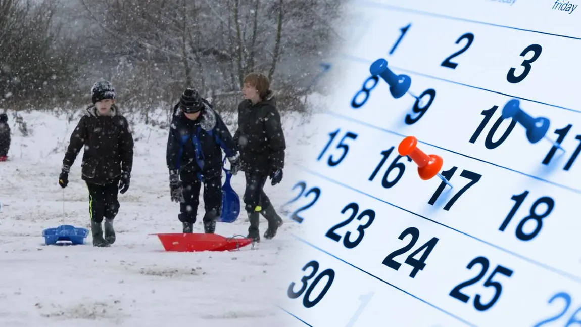 Când începe vacanța de iarnă 2025 - 2026. Câte zile libere primesc elevii și profesorii la final de an