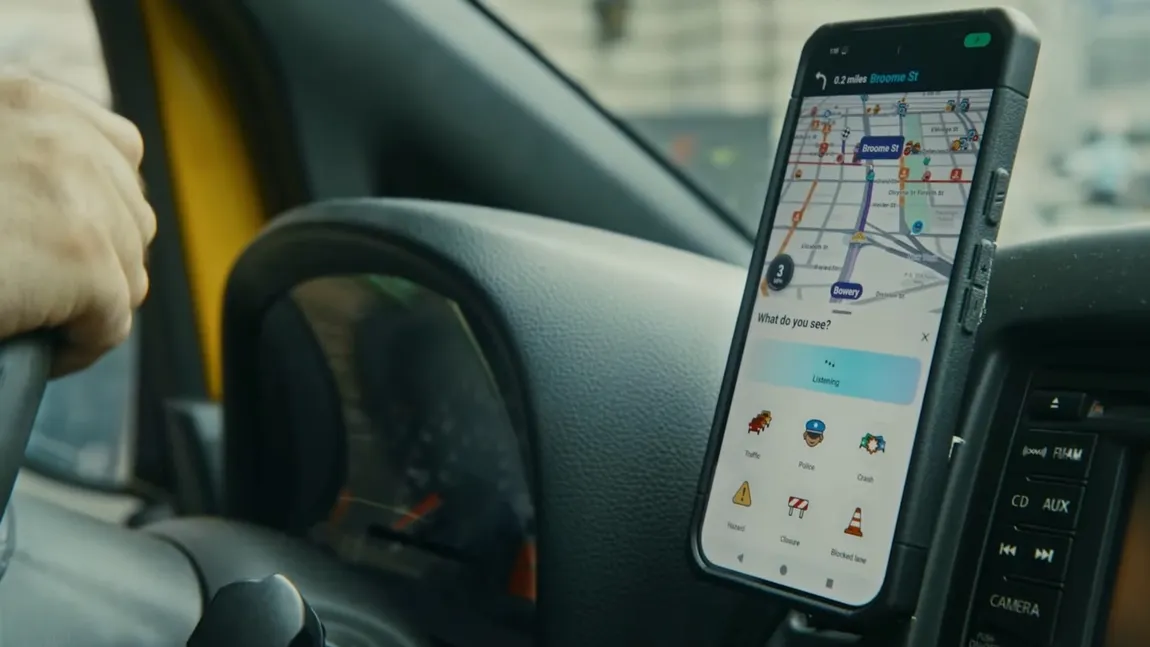 Waze, 4 tipuri de notificări ale echipajelor de poliție. Care sunt acestea și ce presupun