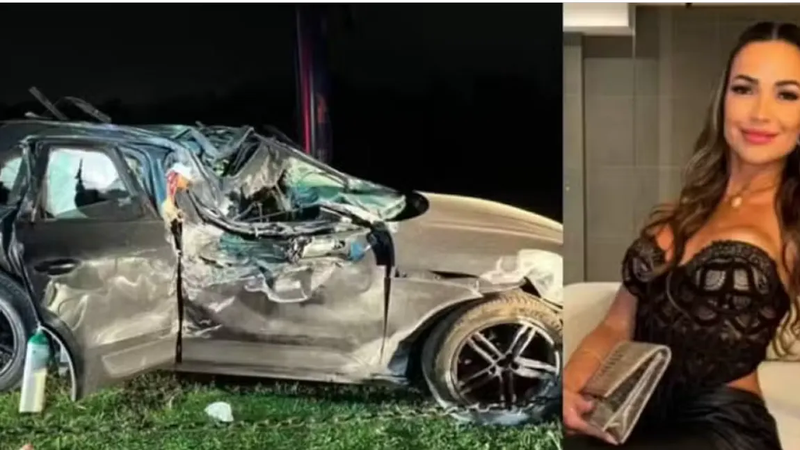 Accident teribil. Cristina, influenceriţa de 41 de ani, a murit pe loc după ce a intrat cu Porsche-ul într-un stâlp. Ultima postare a Cristinei este răvăşitoare