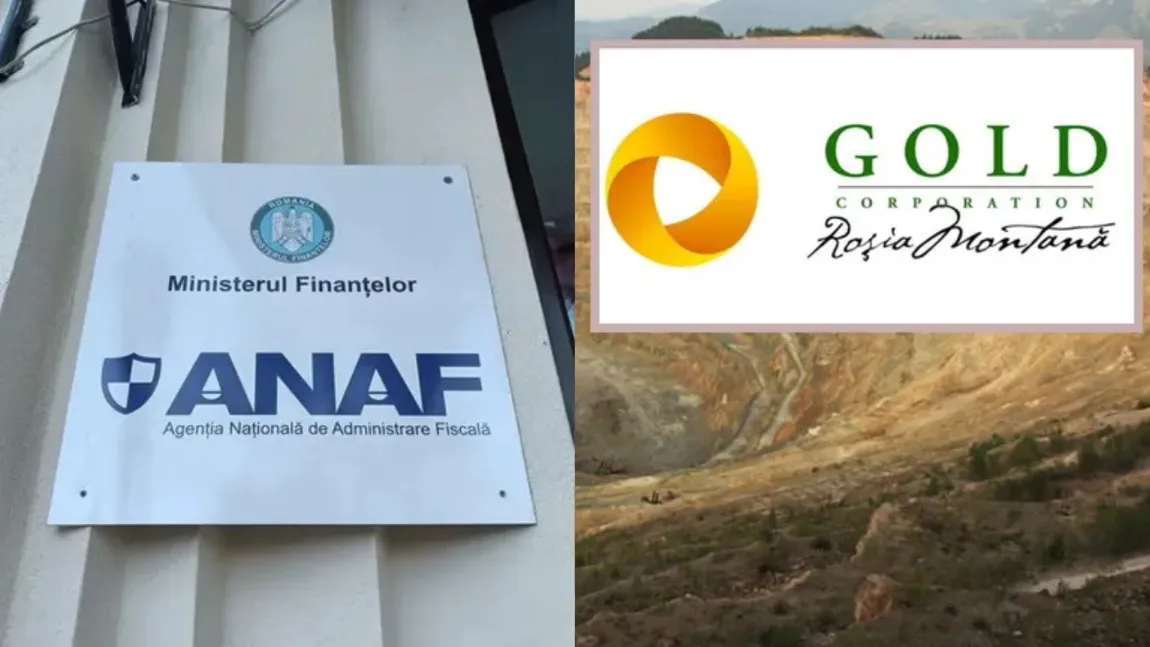 ANAF a început executarea silită a acțiunilor pe care Gabriel Resources Limited le deține la Roșia Montană Gold Corporation