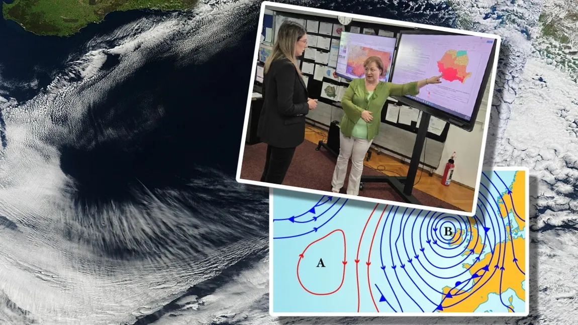 EXCLUSIV Anticiclon puternic peste România, în următoarele ore. Fenomenul meteo blochează venirea iernii, temperaturi de primăvară în luna lui Moș Crăciun. Florinela Georgescu (ANM): „Valori mai ridicate decât ar fi firesc”