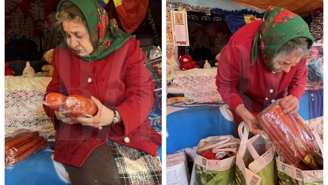 Moș Crăciun și-a trimis ajutoarele la bătrânii amărâți. Bunica Zamfira, care trăiește la marginea unei păduri din Iași, vizitată de spiridușii Moșului: ”Mulțumesc că nu m-ați uitat”