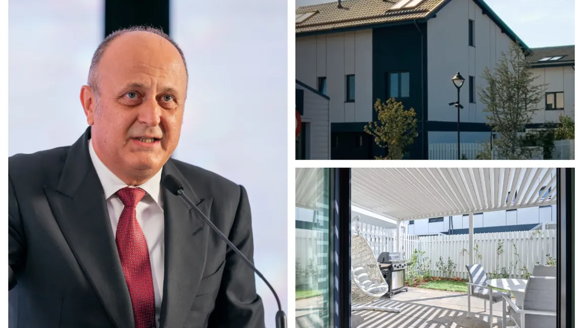 Cât costă o vilă vândută de Dan Șucu în complexul rezidențial din Pipera