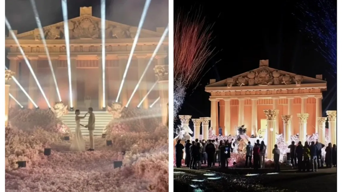 O cerere în căsătorie a devenit virală în China. Bărbatul a ridicat un „templu” de 15 metri cu tematică Hello Kitty