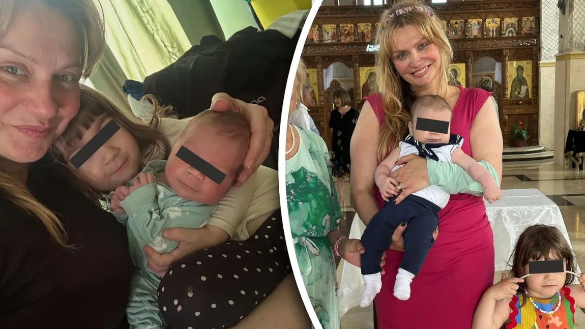 Final de an greu pentru Cristina Cioran. Singură cu doi copii de sărbători, epuizată și în pragul lacrimilor