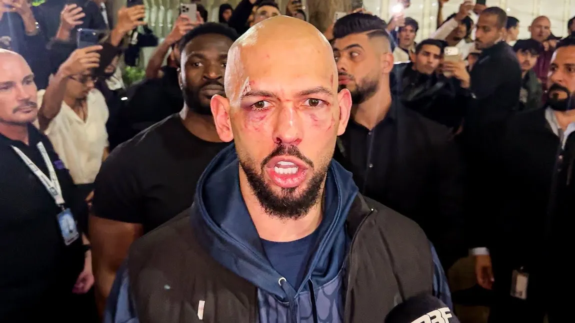 Și bătut, și cu banii luați. Poliția britanică confiscă peste un milion de lire sterline din conturile lui Andrew Tate, după ce acesta a fost învins în ring de un actor