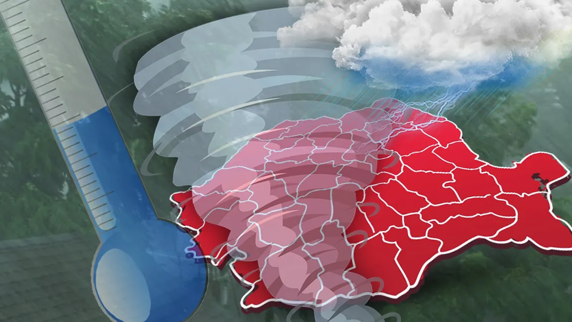 Cod roșu de la ANM în România. Localitățile vizate de fenomene meteo extreme, s-a emis mesaj RO-Alert