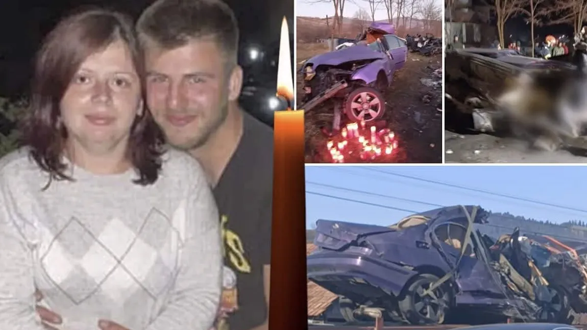 Dublă tragedie înainte de Crăciun. Doi soți de 27 și 25 de ani au murit într-un cumplit accident, urmau să anunțe familia că vor fi părinți