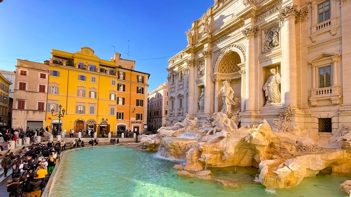 Din luna ianuarie 2026, turiștii vor plăti pentru a vizita celebra Fontana di Trevi din Roma. Care va fi prețul unui bilet