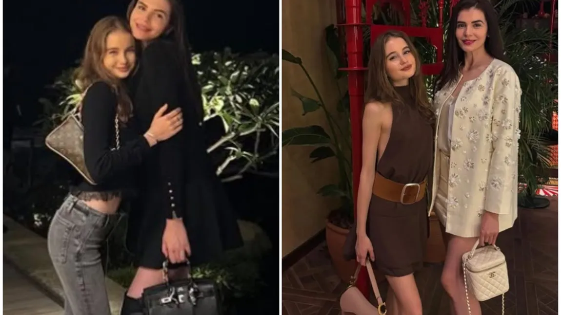 Monica Gabor și Irina Columbeanu, brad spectaculos de Crăciun, în America. Accesoriul inedit de pus în brad, primit de la Ramona Gabor