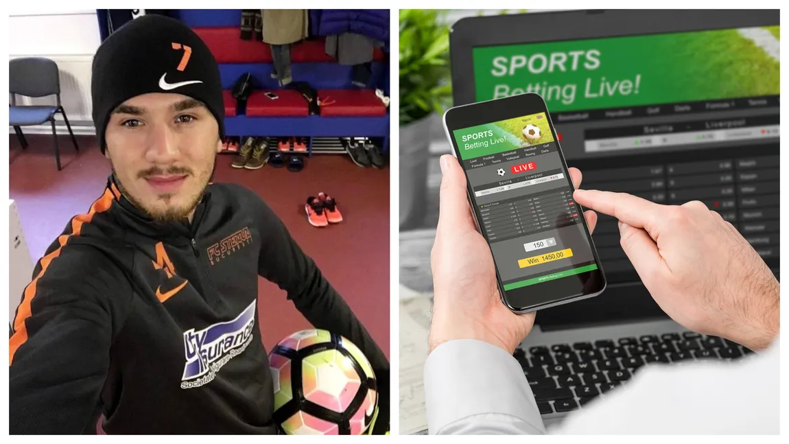 Un fotbalist în Liga 1 a câştigat de 330.000 de euro la pariuri. 