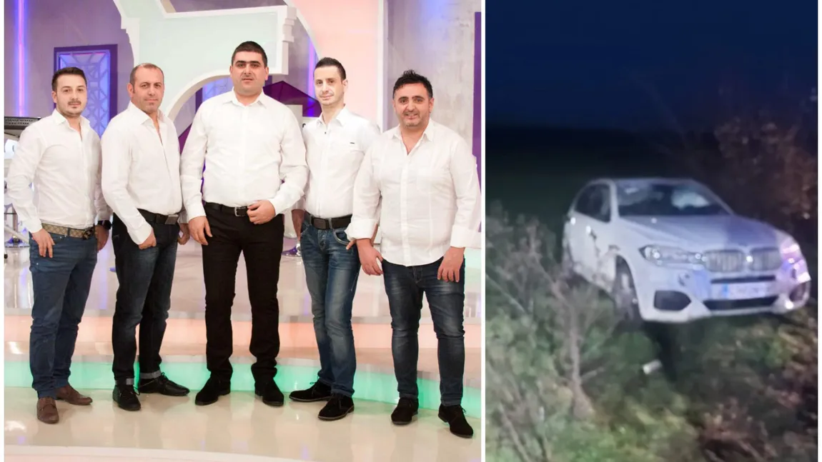 Accident grav în județul Tulcea. Mașina trupei Pindu s-a răsturnat. Printre răniți se numără și interpretul Hrista Lupci