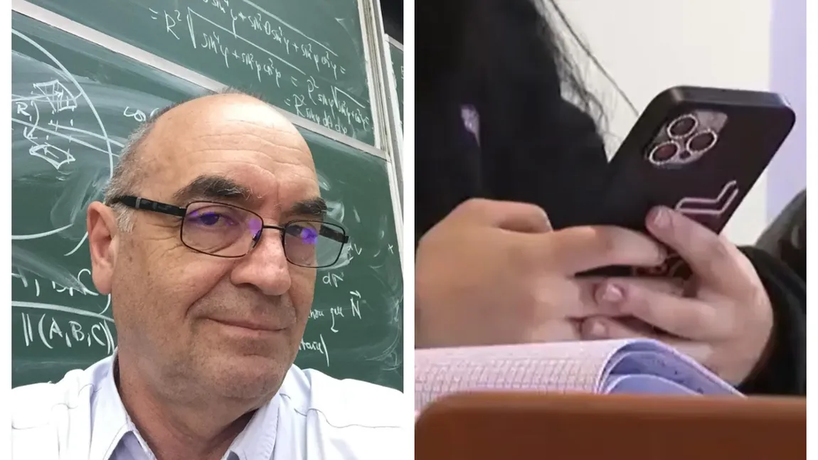 Profesor de matematică: ”E o mare prostie să interzici telefonul la școală”