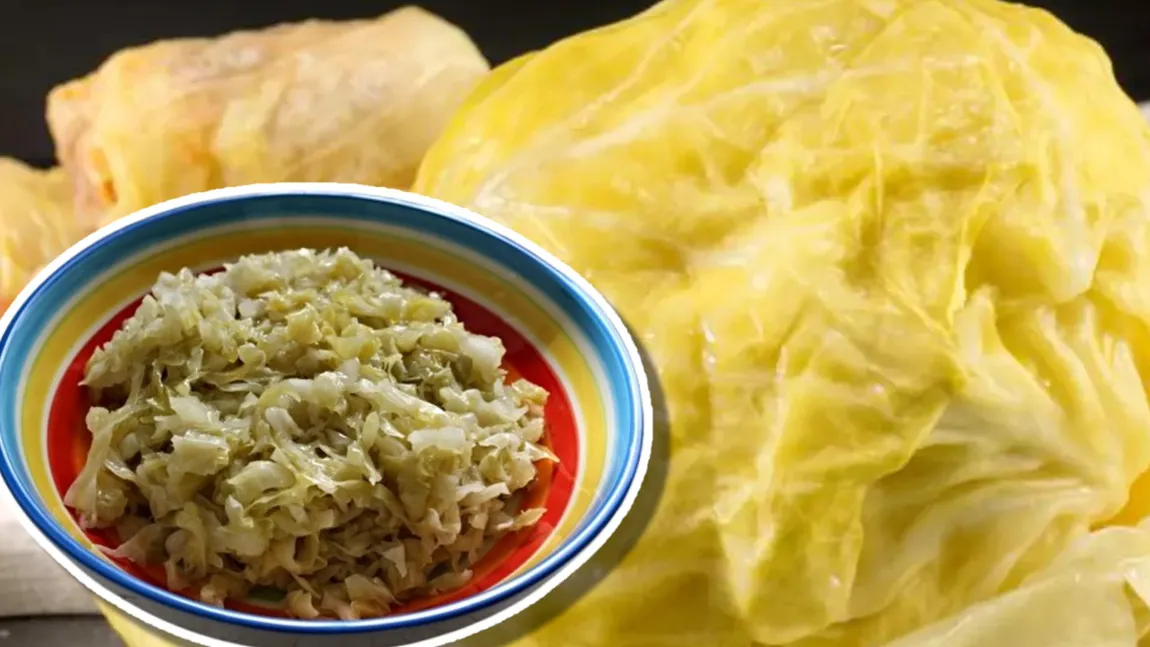 Salata de varză murată, garnitura perfectă pentru pomana porcului sau carne la garniță în zilele reci de iarnă. Ingredientul cheie care îi dă gust 