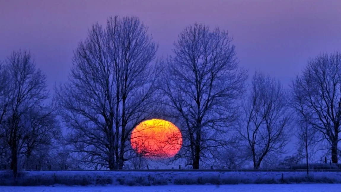 Solstițiul de iarnă 2025: Care va fi cea mai scurtă zi din an. Explicațiile oferite de un astronom