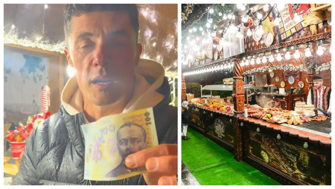 ”Magia” târgurilor de Crăciun. Cum dispar 100 de lei și nu prea știi pe ce. Experimentul realizat de un vizitator al târgului de la Craiova