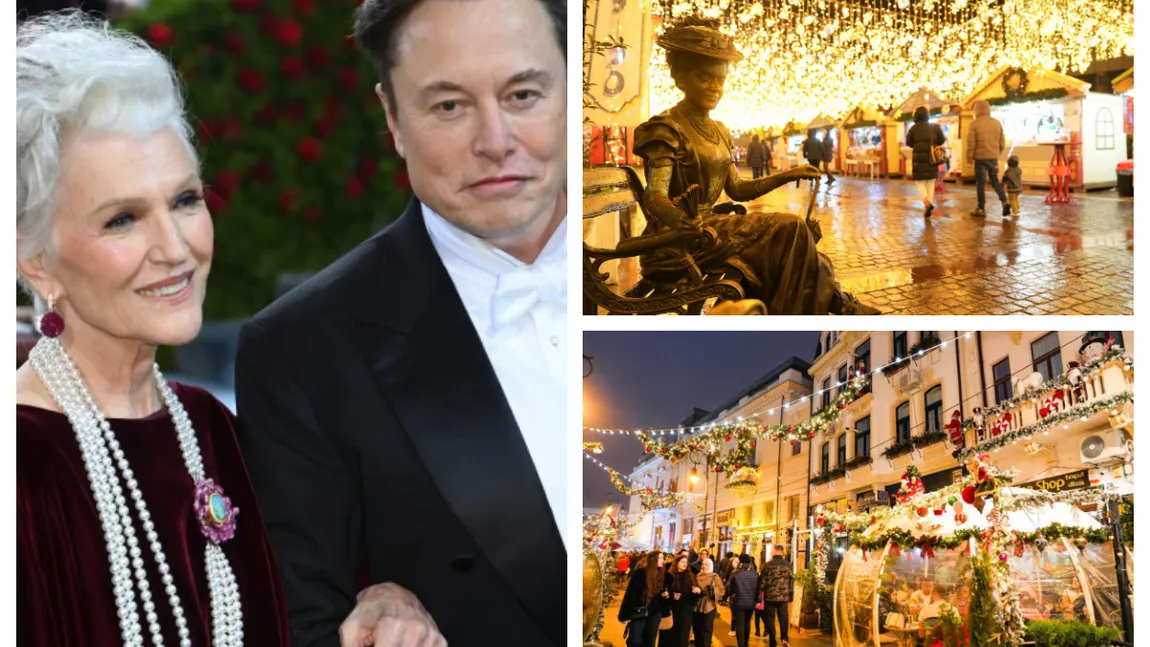 Mama lui Elon Musk laudă Târgul de Crăciun de la Craiova: ”Frumos”