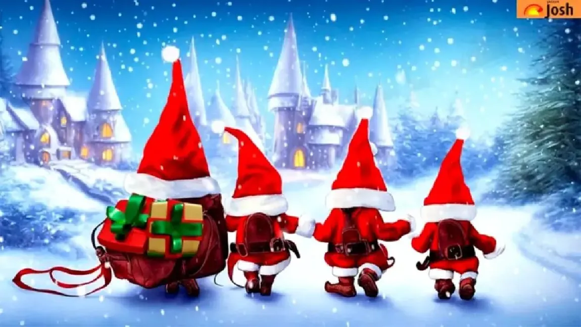 Test IQ de Crăciun. Găsești adevăratul Moș Crăciun în mai puțin de 9 secunde?