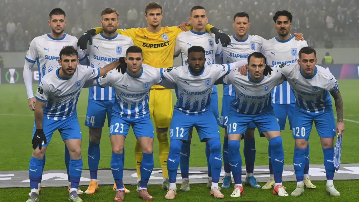 Universitatea Craiova - Sparta Praga 1-2 în Conference League. Primăvara europeană e în ceaţă! Cehii au dat lovitura în minutul 89!
