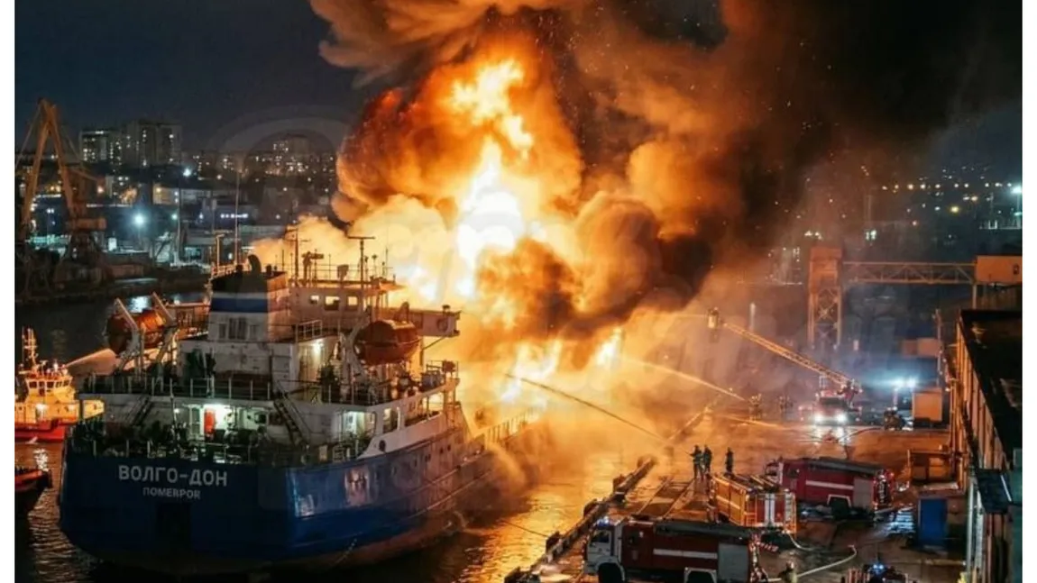 Un atac cu drone al Ucrainei provoacă un incendiu în Rostov-pe-Don, în Rusia