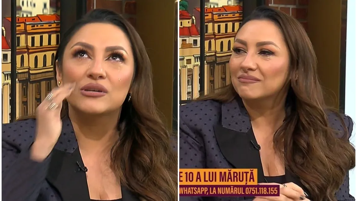 Andra a izbucnit în plâns la emisiunea lui Cătălin Măruță: 