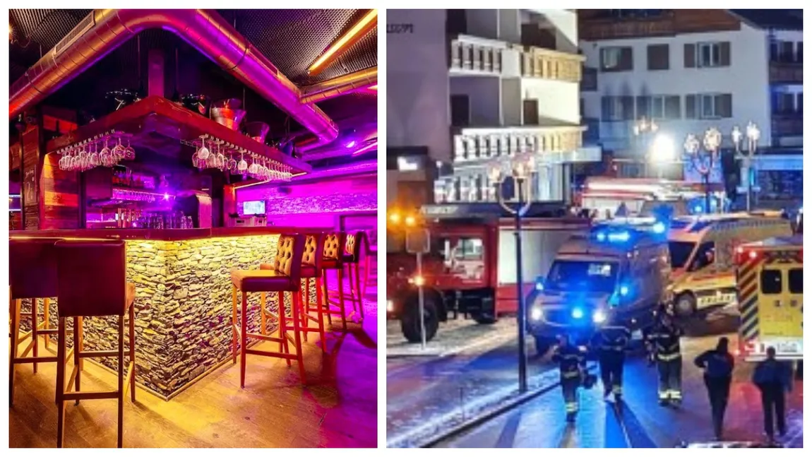 Cine deține barul din Crans-Montana unde a avut loc tragedia de Anul Nou. Proprietara era acolo când a izbucnit incendiul, însă a scăpat cu viață. Barul era promovat inclusiv prin artificii de petrecere montate pe sticle de șampanie VIDEO