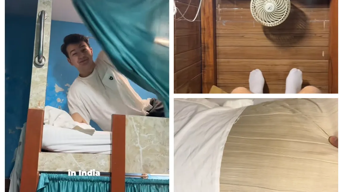 Cum arată o cameră de hotel din India pentru care un român a plătit 15 lei pe noapte: ”Ce primești pe lângă păduchi”