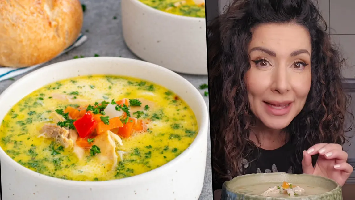 Varianta sănătoasă de ciorbă rădăuțeană, prezentată de Carmen Brumă. Ingrediente necesare și mod de preparare