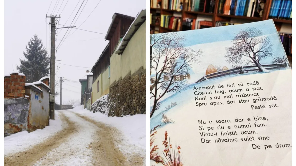 Unde se află strada din poezia ”Iarna pe uliță”: ”Aici veneau copiii la săniuș, iar Coșbuc a imortalizat scena”