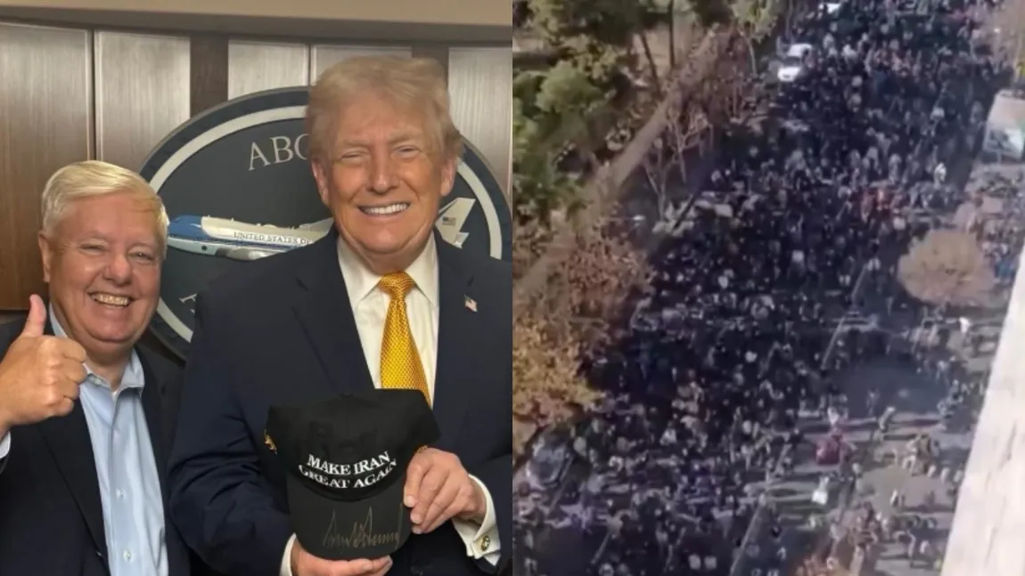 Protestele antiguvernamentale din Iran s-au extins în majoritatea provinciilor. Donald Trump s-a pozat prezentând o șapcă cu mesajul: „Faceți Iranul din nou măreț!” VIDEO