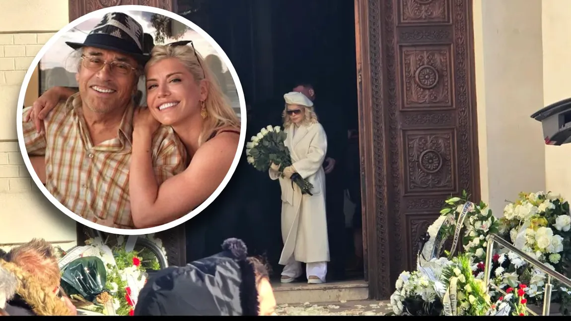 Tatăl Loredanei Groza, condus pe ultimul drum. Gestul emoționant al artistei în biserică și ținuta surprinzătoare de la înmormântare