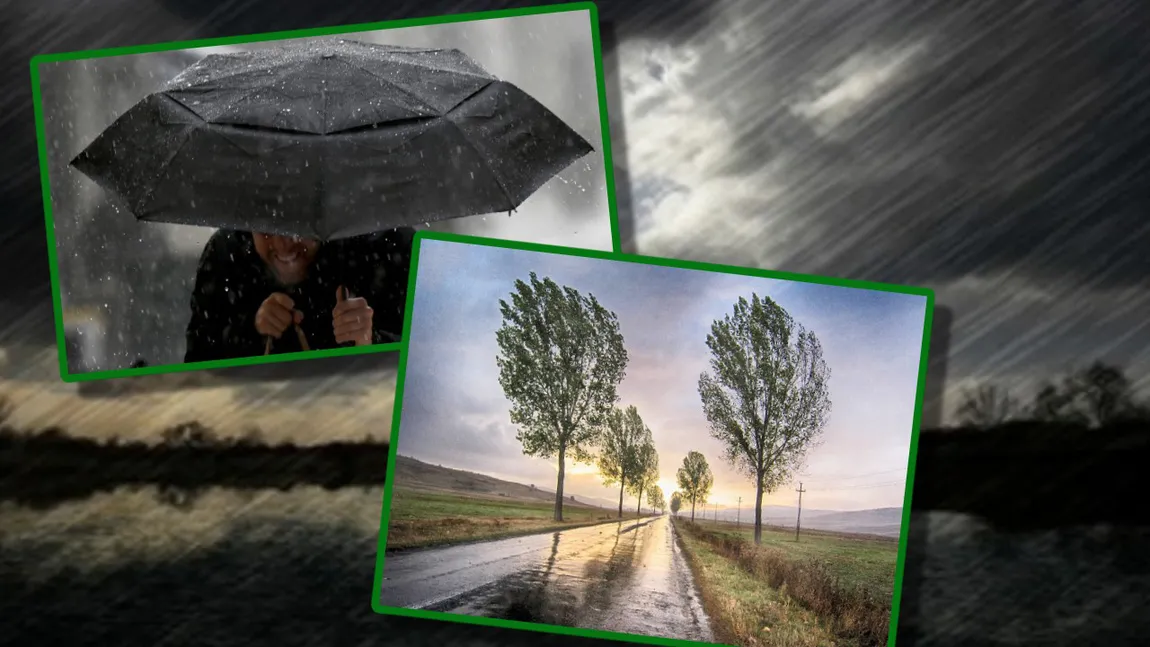 Vestea momentului de la ANM! Cod galben de vânt, ploi și viscol în mai multe zone. Avertizarea, valabilă până marți dimineață