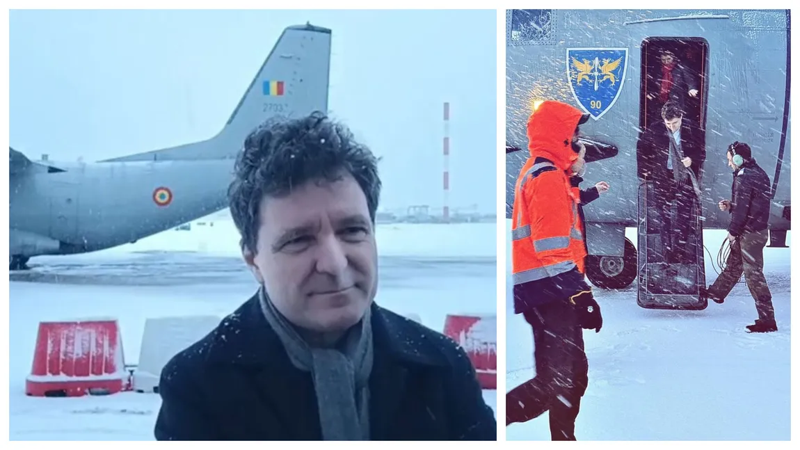 Nicușor Dan a ajuns acasă. Aeronava Spartan, escortată de F-18 pe teritoriul Elveţiei