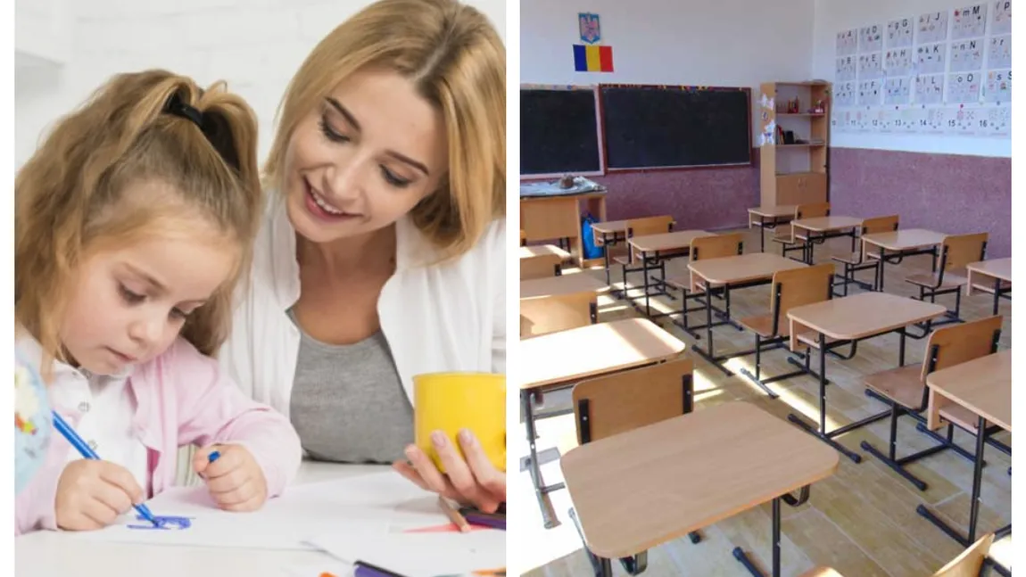 Școli închise din cauza vremii. Părinții pot primi liber de la angajator pentru a sta acasă cu copiii. Care sunt condițiile